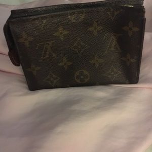 Small 100% authentic Louis Vuitton cosmetic case
